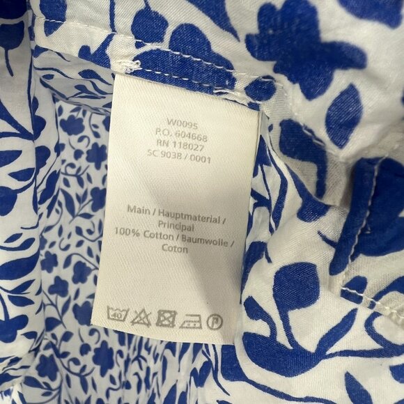 Boden Jodie Floral Print Kaftan Tunic Top Women's 8 R - Picture 3 of 4